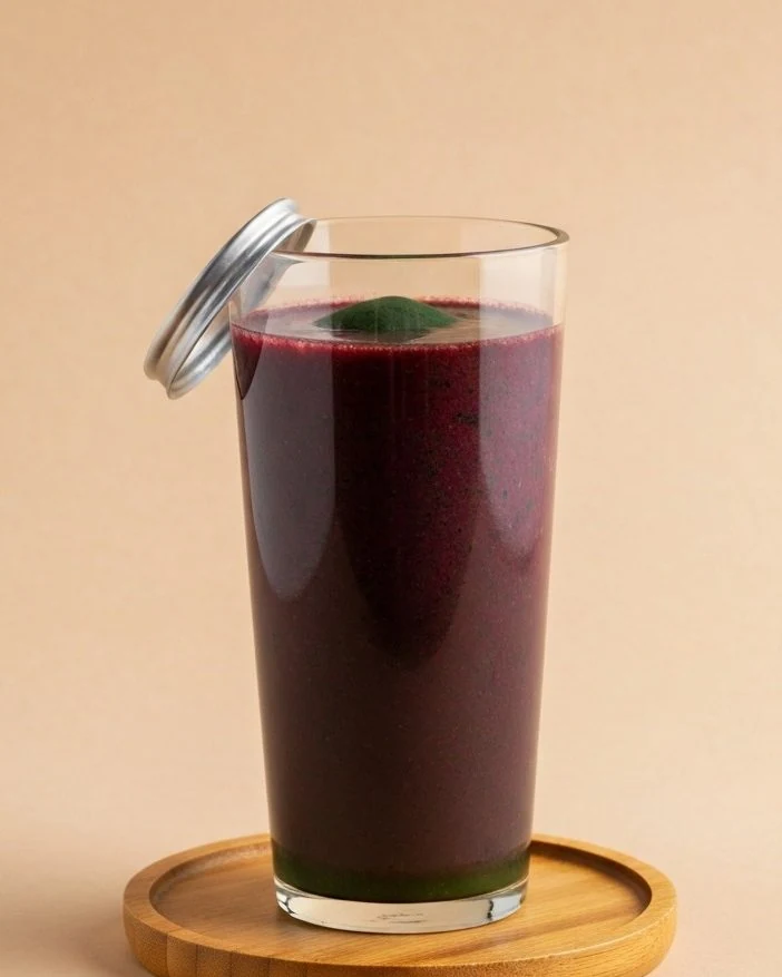 Andino-Magallánico Power Elixir in a tall glass