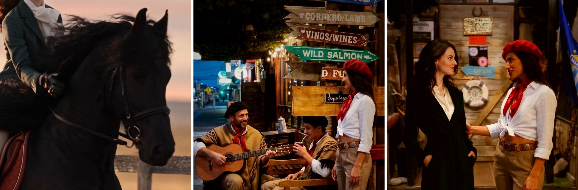 Horse arrival, Patagonian music and a personal welcome at Speechless Patagonia
